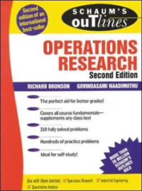 Schaum's Outline of Theory And Problem Reseach Operations Research