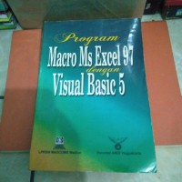 Program Macro Ms Excel 97 dengan Visual Basic 5