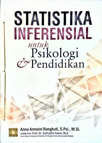 Statistika Inferensial untuk Psikologi dann Pendidikan